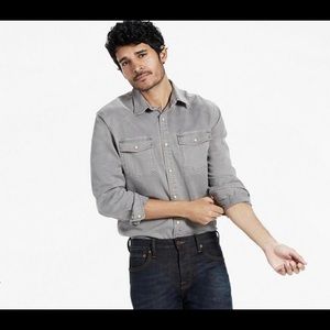 NWT Men’s Lucky Brand Workwear Western Shirt
